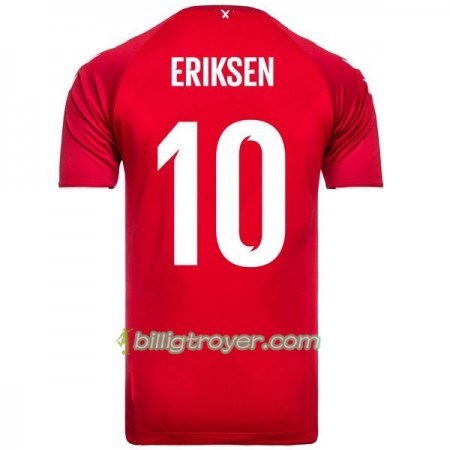 Billige Fotballdrakter Danmark Eriksen 10 VM 2018 Hjemmedraktsett